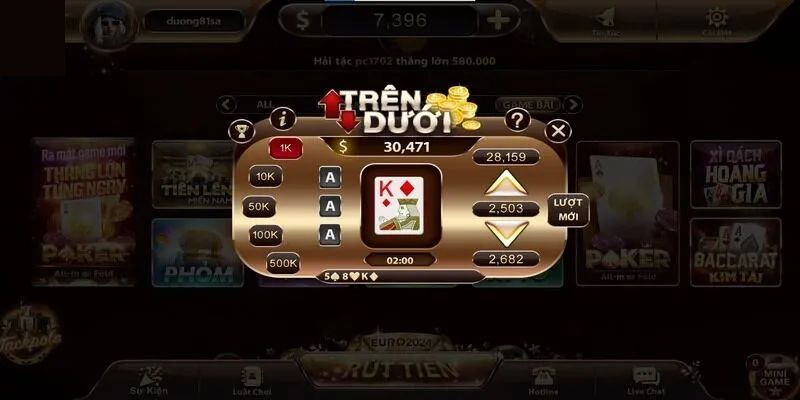 2 tính năng hỗ trợ của mini game trên dưới