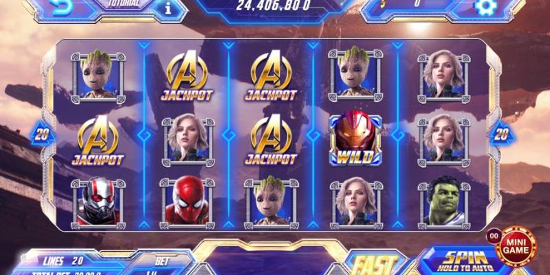 Nổ hũ Avengers - Tựa game đỉnh cao không thể bỏ lỡ