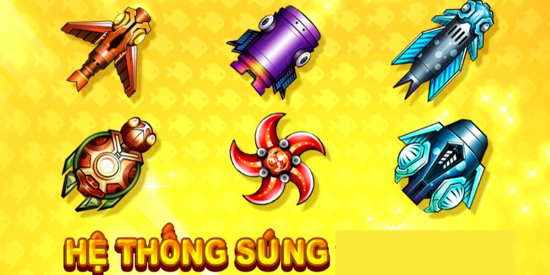 Danh sách các loại súng bắn cá thịnh hành