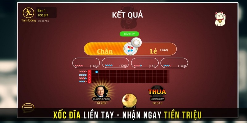 Cách bẻ cầu mang lại hiệu quả khi cá cược Xóc Đĩa